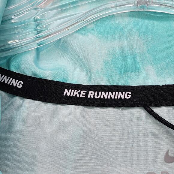 NEW Nike Jacket Womens L Blue Aqua Dri-FIT Surf 1/2 Zip Pullover Sporty Running - Picture 8 of 15